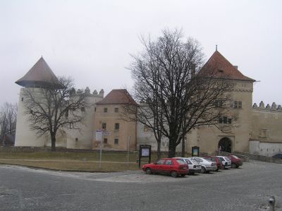 Borgen i Kežmarok.